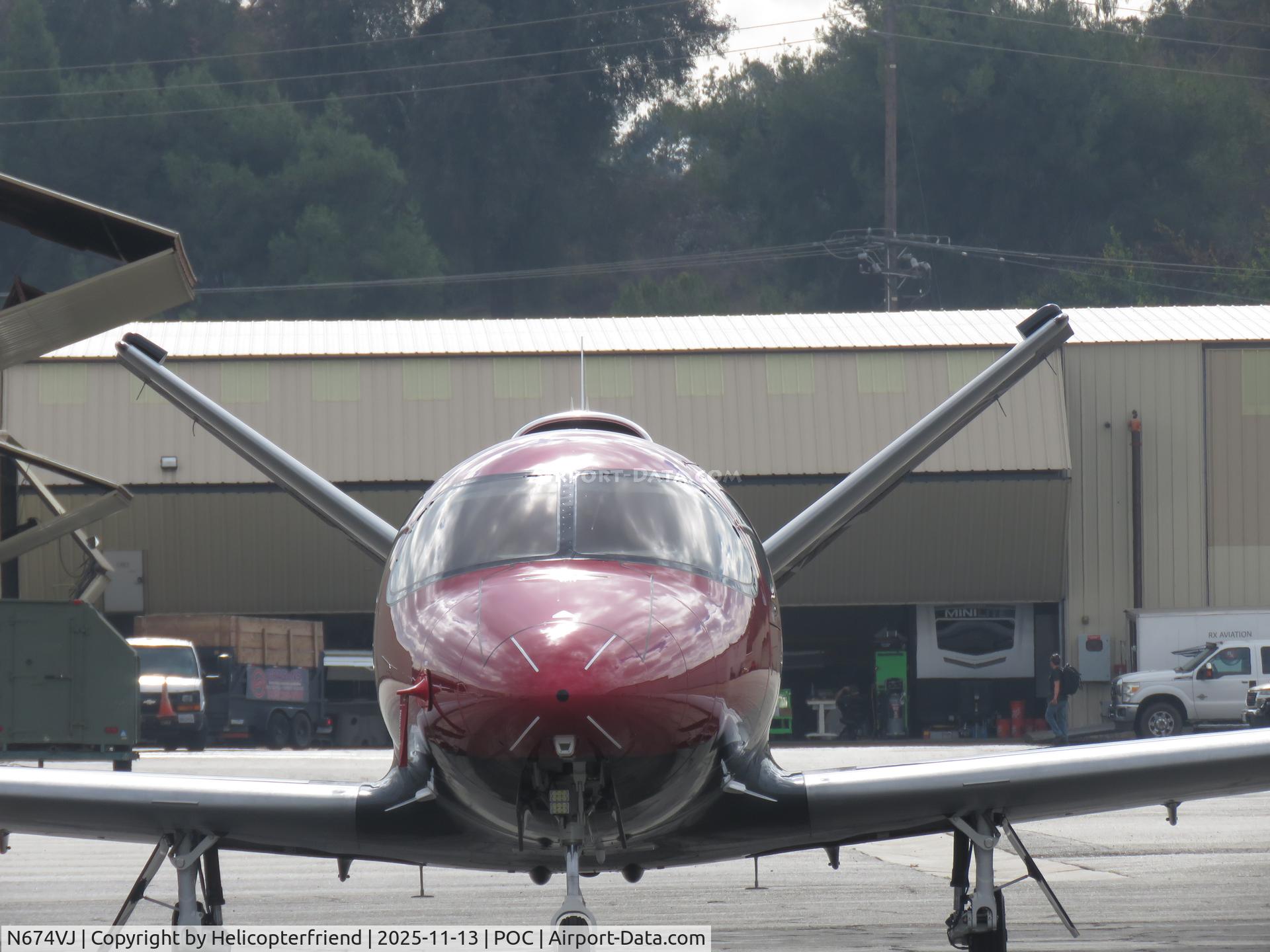 N674VJ, 2025 Cirrus SF50 G2+ Arrivee C/N 0674, Front view