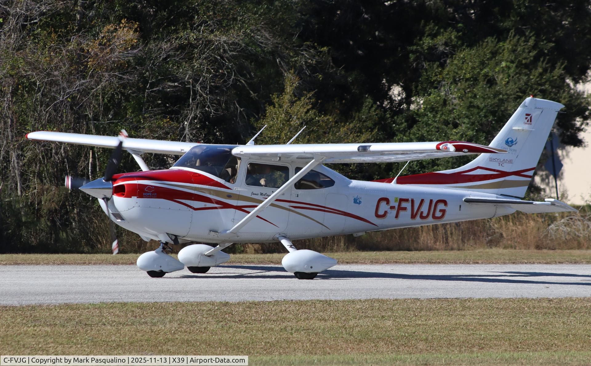 C-FVJG, Cessna T182T Turbo Skylane C/N T18208712, Cessna T182T