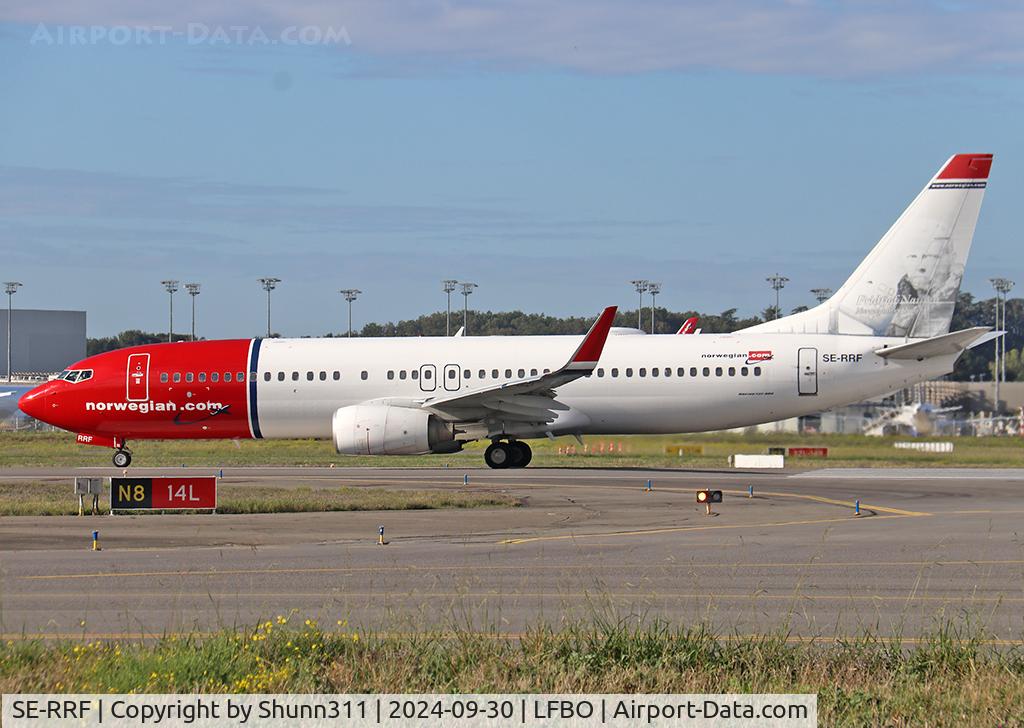 SE-RRF, 2010 Boeing 737-8JP C/N 39004, Ready for departure rwy 14L