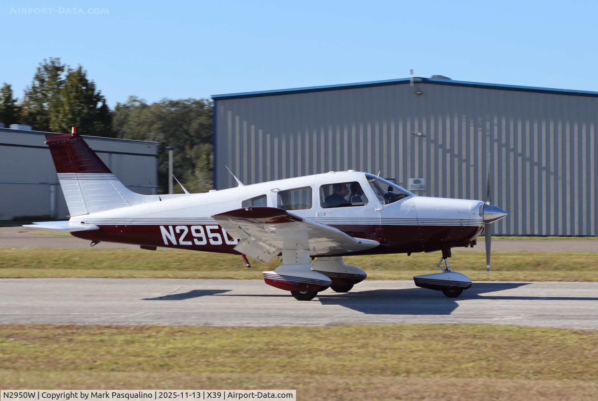 N2950W, 1979 Piper PA-28-161 C/N 28--7916577, Piper PA-28-161