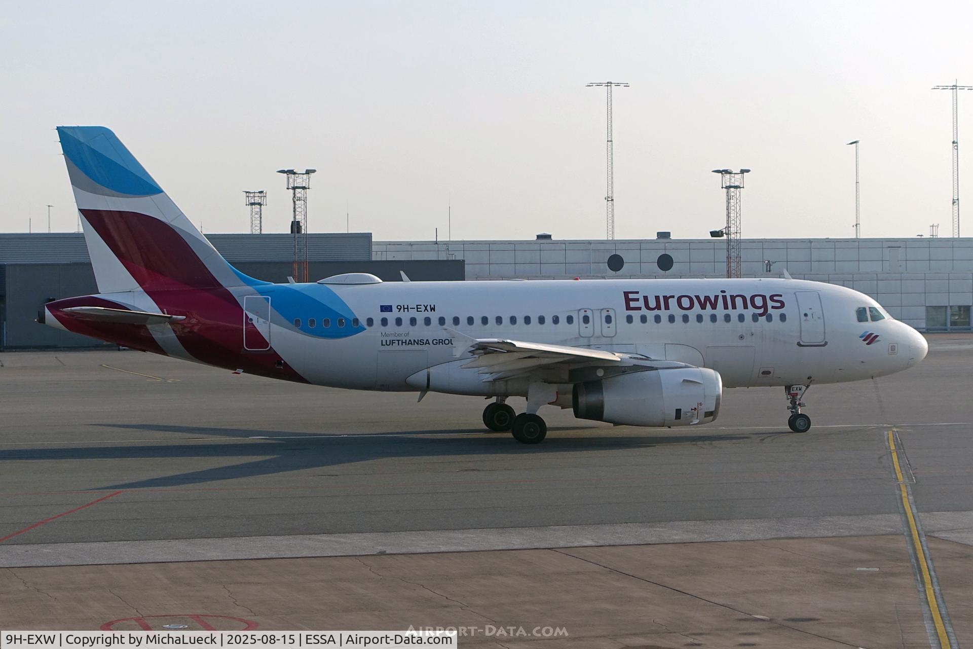 9H-EXW, 2013 Airbus A319-100 C/N 5535, At Arlanda