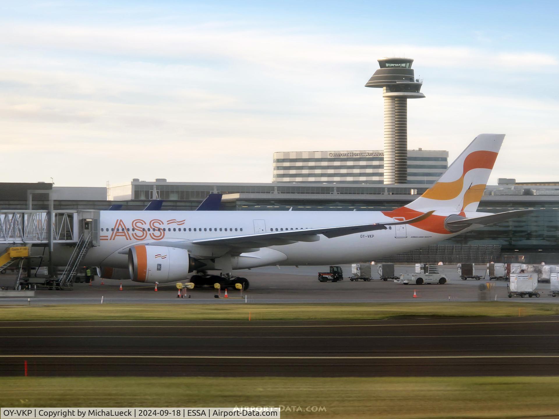 OY-VKP, 2023 Airbus A330-941 C/N 2050, At Arlanda