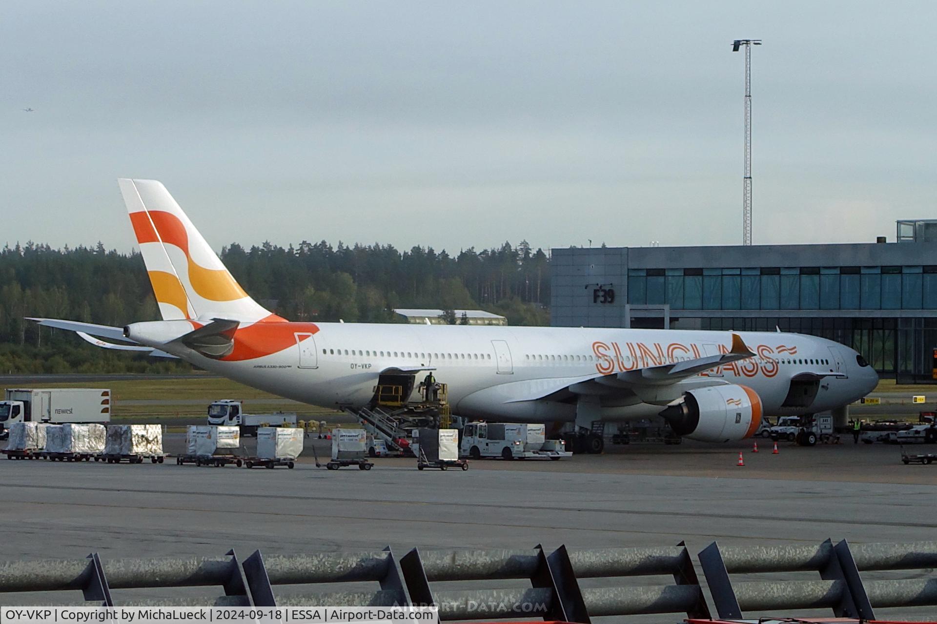OY-VKP, 2023 Airbus A330-941 C/N 2050, At Arlanda