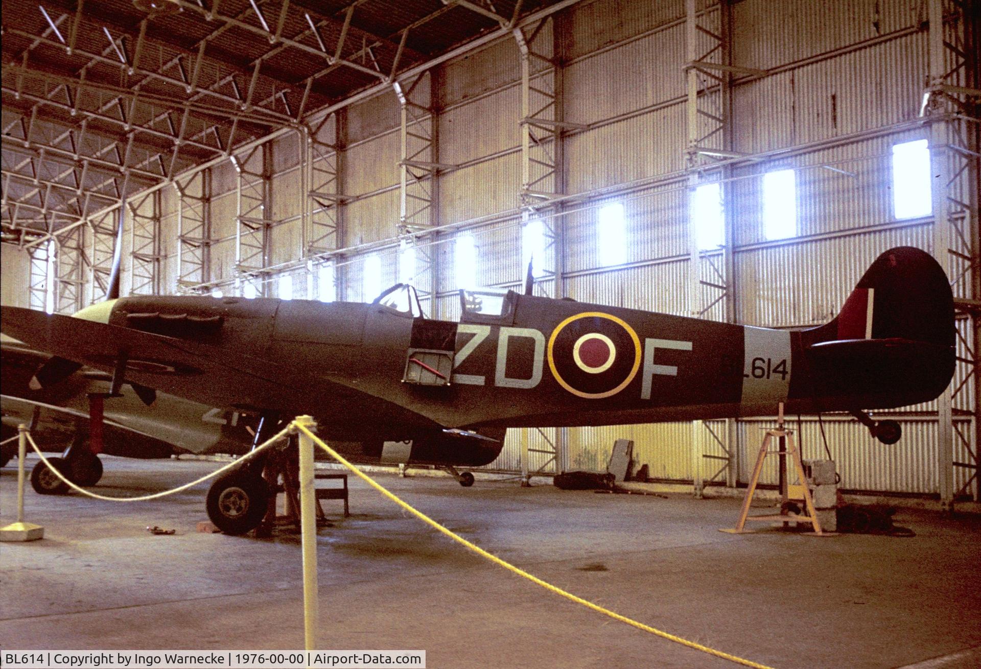 BL614, 1941 Supermarine 349 Spitfire F.Vb C/N CBAF.1646, Supermarine Spitfire F Vb at the RAF St. Athan Historic Aircraft Collection