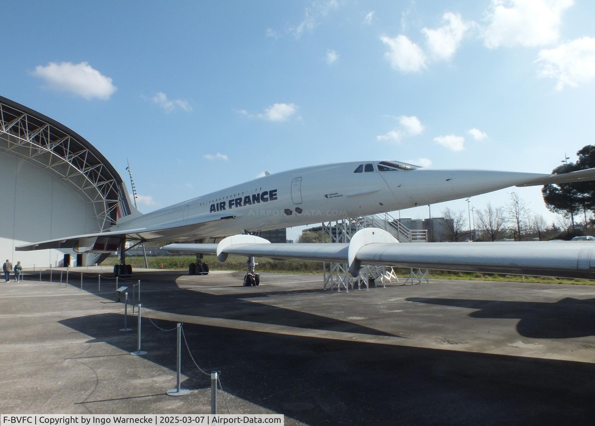 F-BVFC, 1976 Aerospatiale-BAC Concorde 101 C/N 9, BAC / Aerospatiale Concorde at  the Aeroscopia, Blagnac (Toulouse)