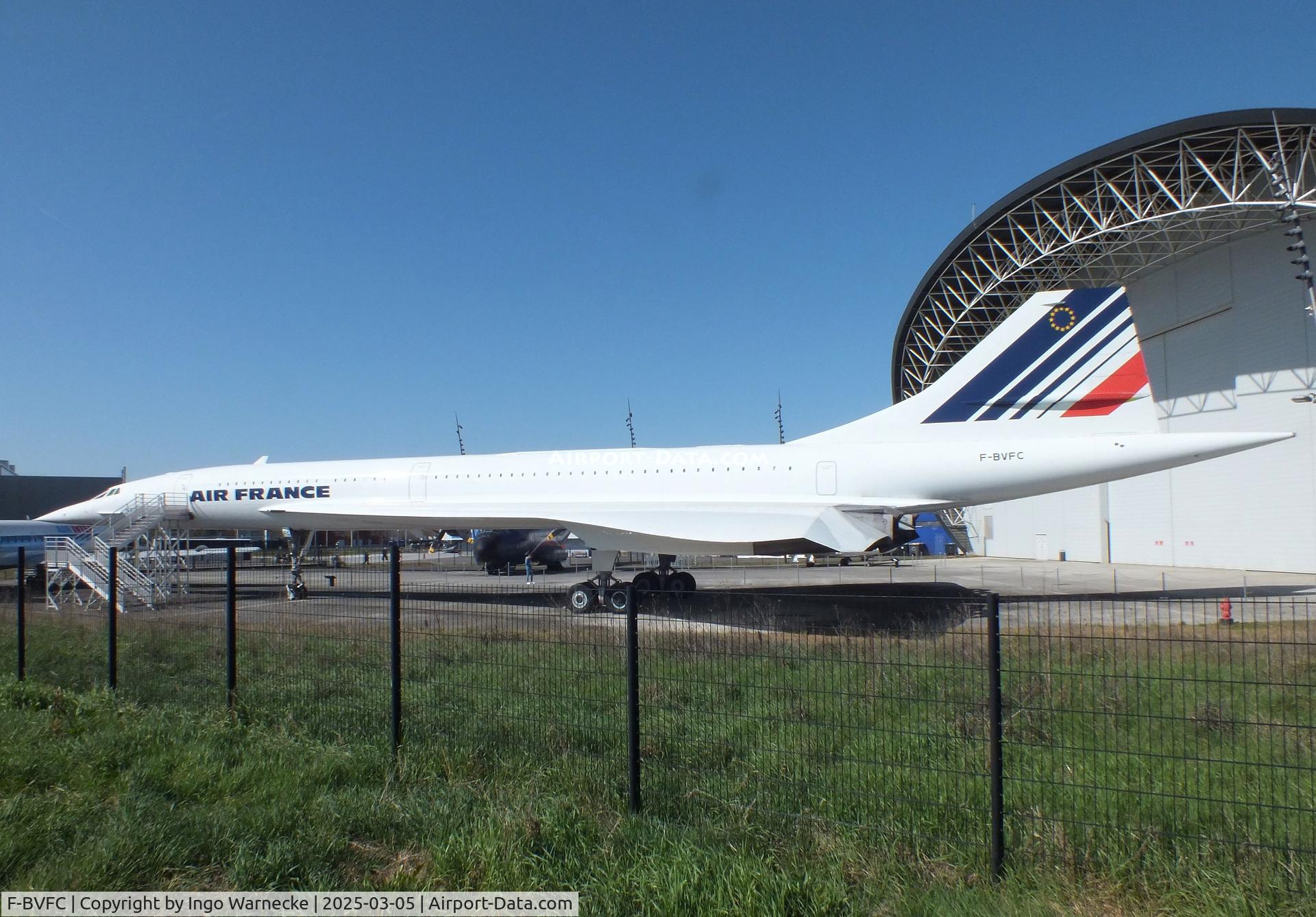 F-BVFC, 1976 Aerospatiale-BAC Concorde 101 C/N 9, BAC / Aerospatiale Concorde at  the Aeroscopia, Blagnac (Toulouse)