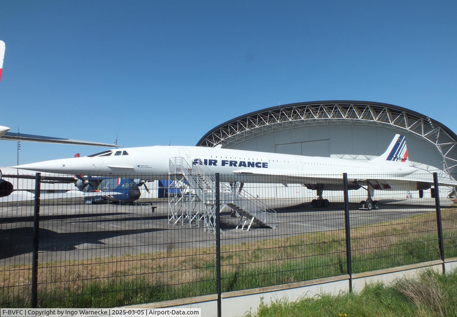 F-BVFC, 1976 Aerospatiale-BAC Concorde 101 C/N 9, BAC / Aerospatiale Concorde at  the Aeroscopia, Blagnac (Toulouse)