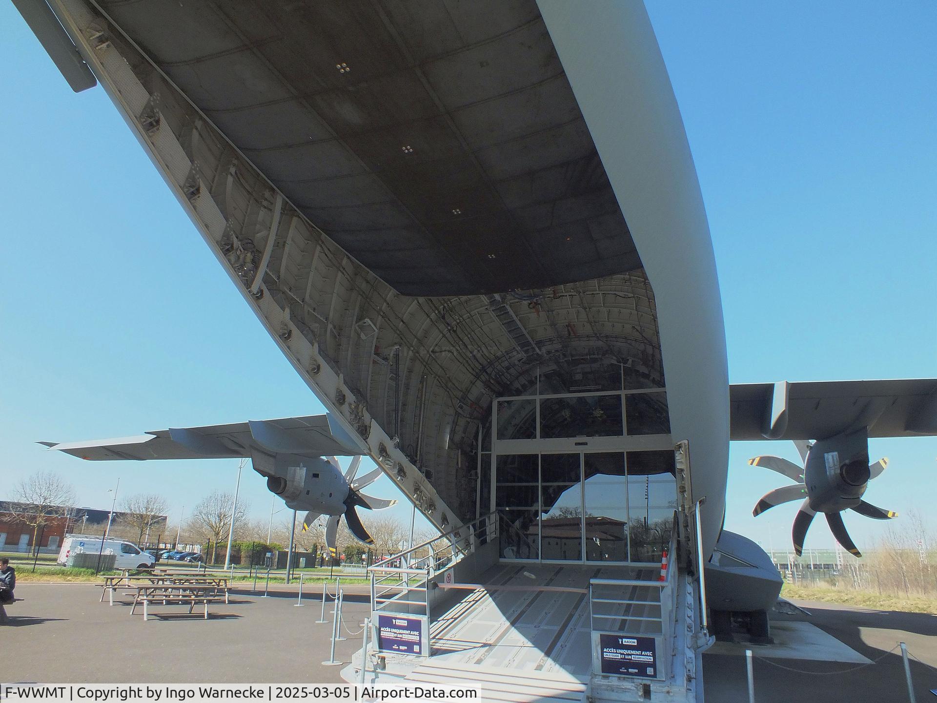 F-WWMT, 2009 Airbus A400M Atlas C/N 001, Airbus A400M Atlas first prototype at the Aeroscopia, Blagnac (Toulouse)