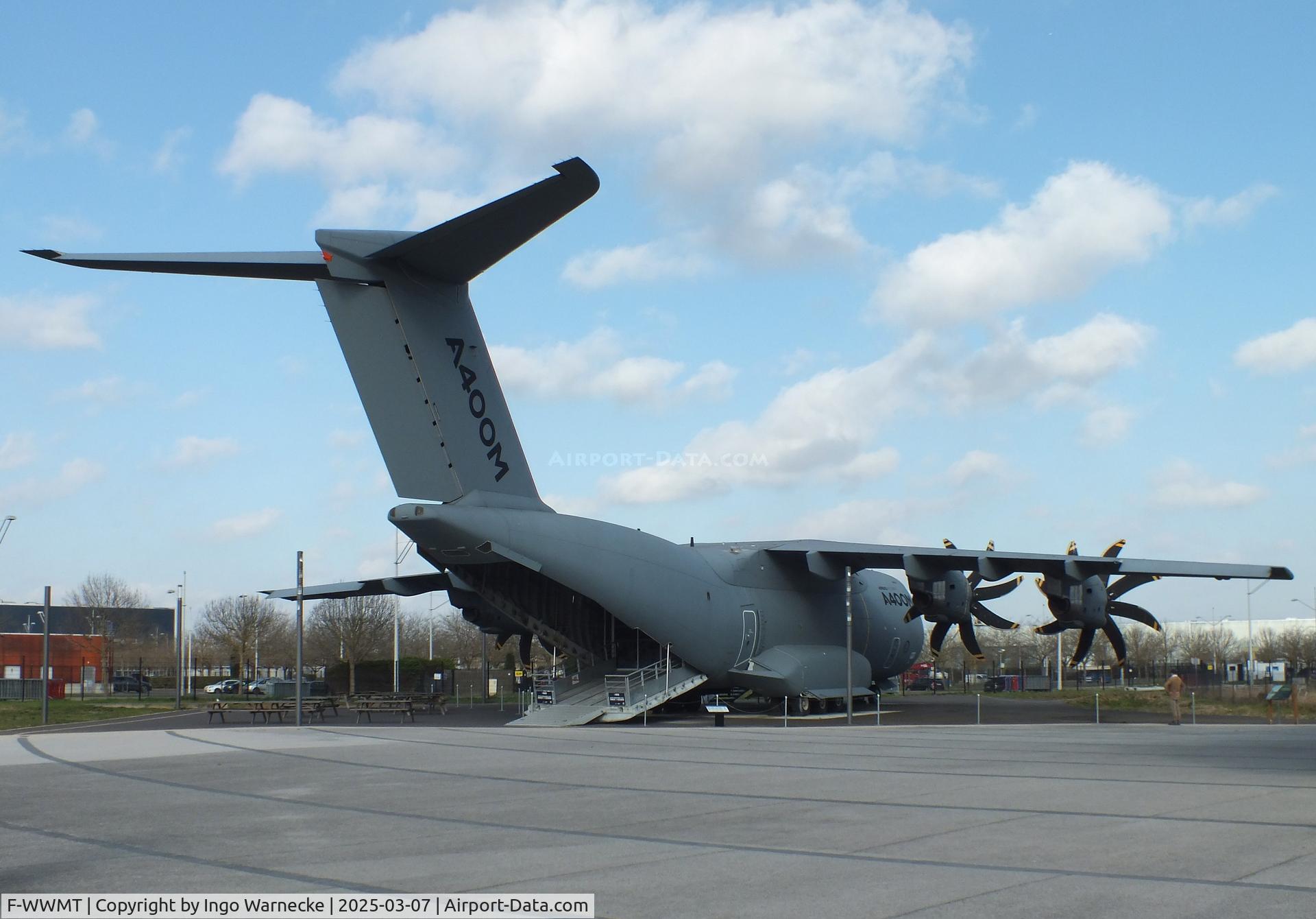 F-WWMT, 2009 Airbus A400M Atlas C/N 001, Airbus A400M Atlas first prototype at the Aeroscopia, Blagnac (Toulouse)