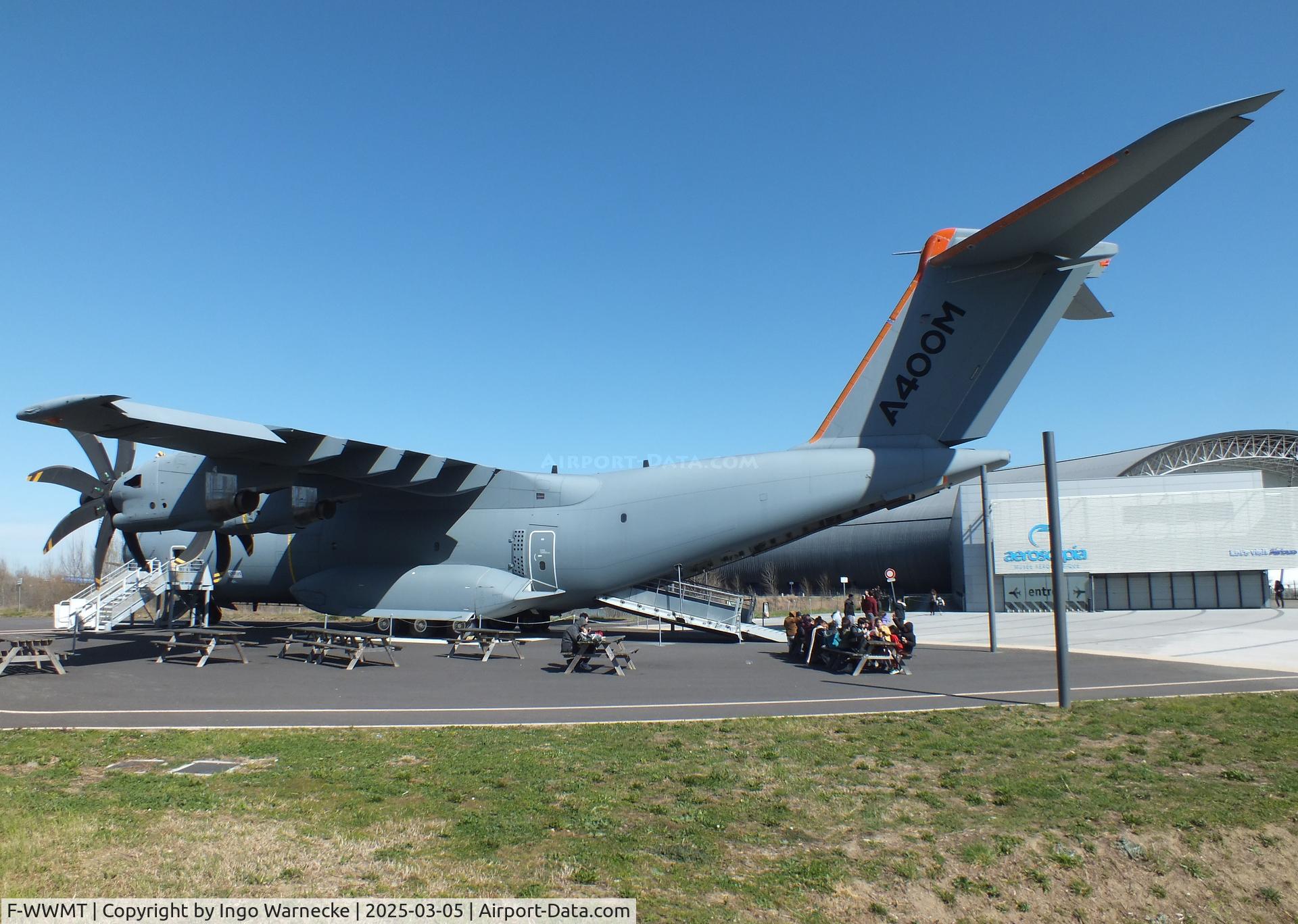 F-WWMT, 2009 Airbus A400M Atlas C/N 001, Airbus A400M Atlas first prototype at the Aeroscopia, Blagnac (Toulouse)
