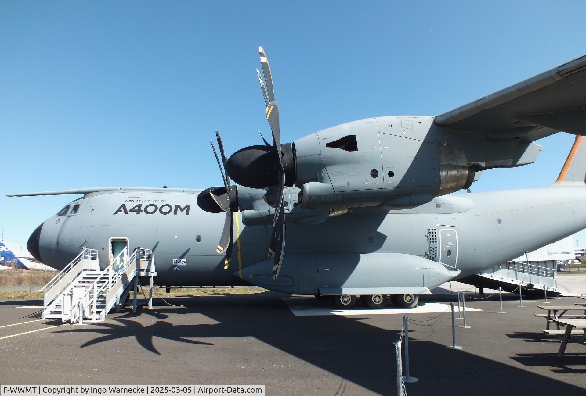 F-WWMT, 2009 Airbus A400M Atlas C/N 001, Airbus A400M Atlas first prototype at the Aeroscopia, Blagnac (Toulouse)