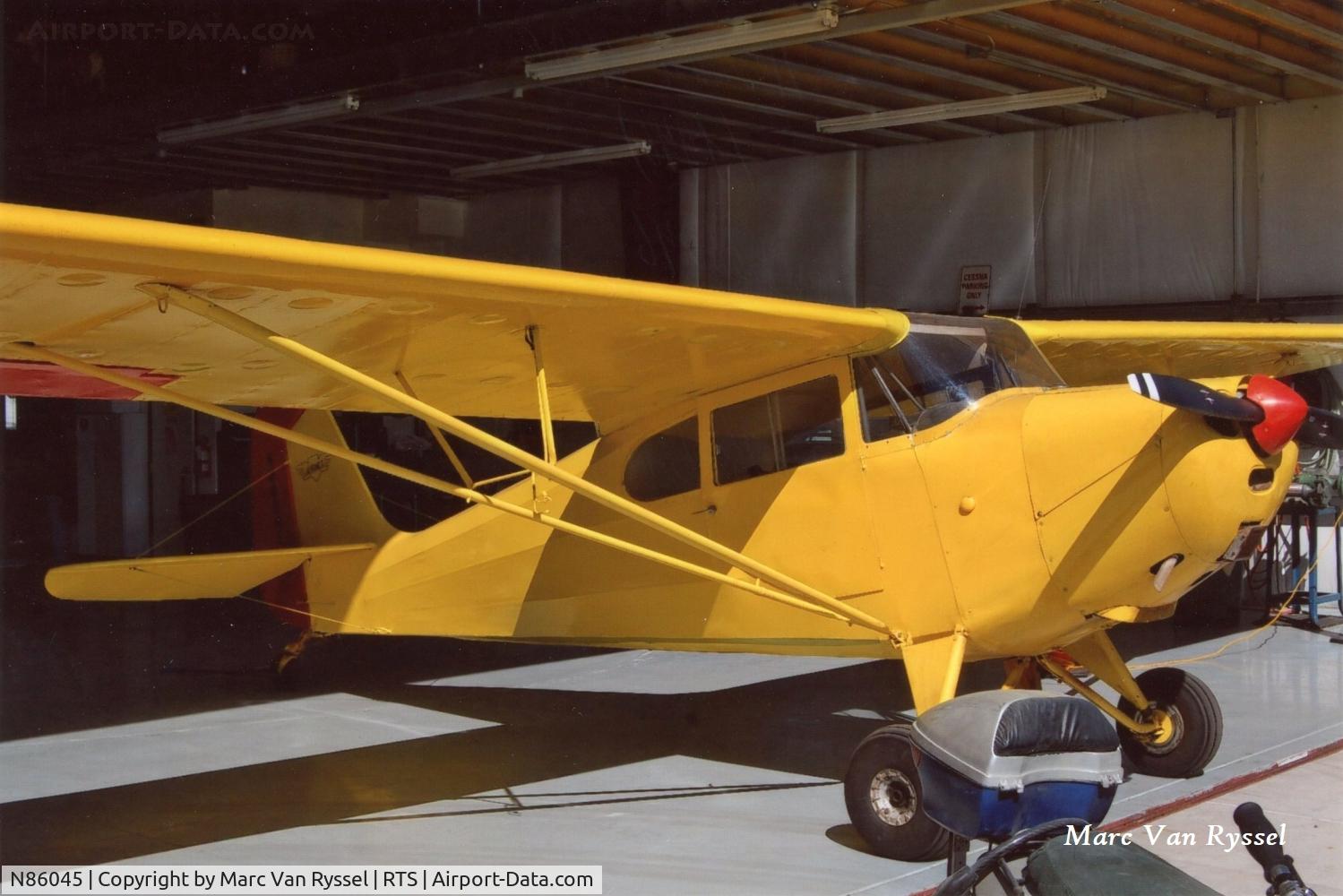 N86045, 1946 Aeronca 11AC Chief C/N 11AC-468, At the 2007 Reno Air Races.