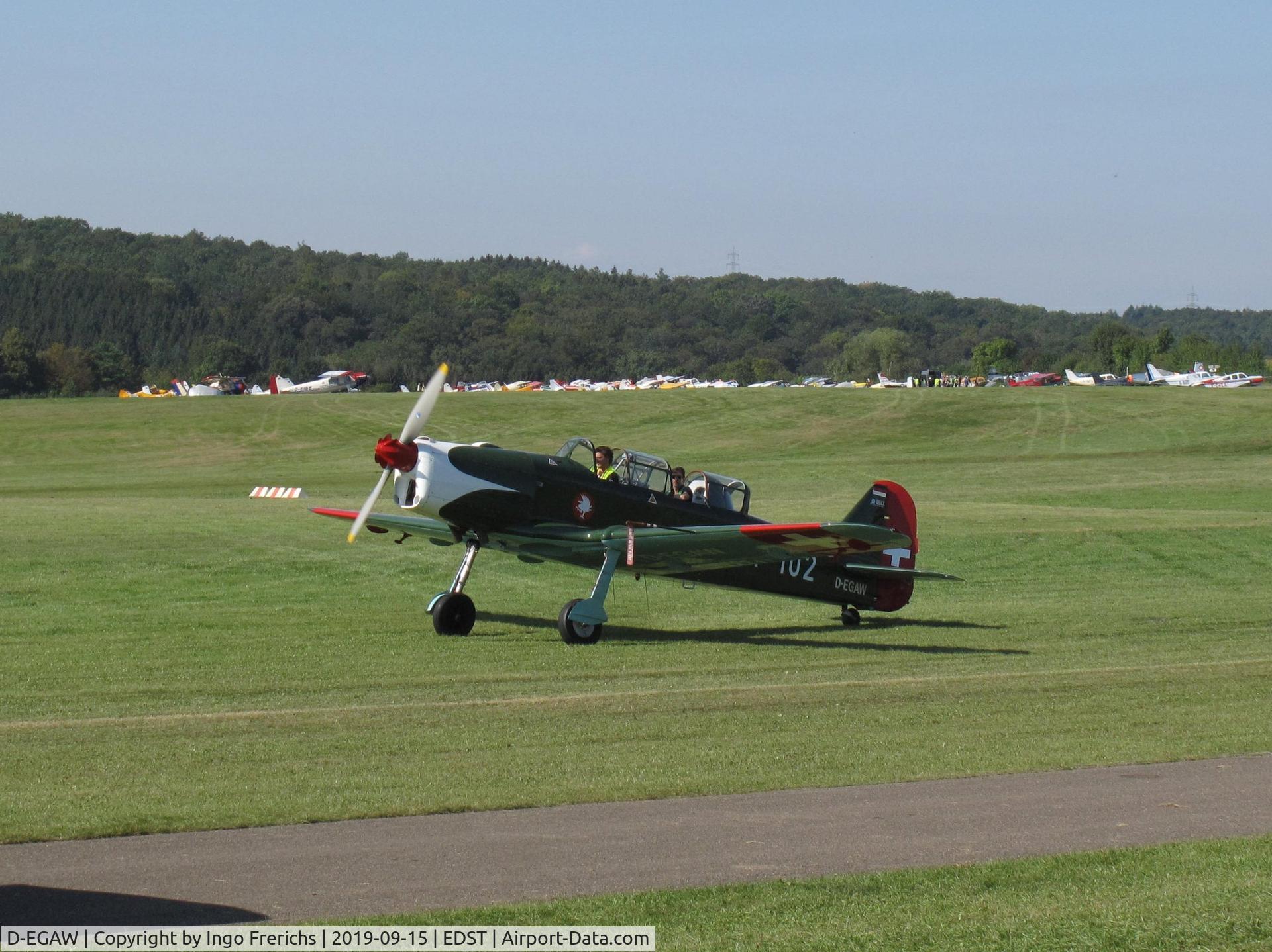 D-EGAW, 1948 Pilatus P2-06 C/N 49, Pilatus P2-06 D-EGAW at OTT 2019