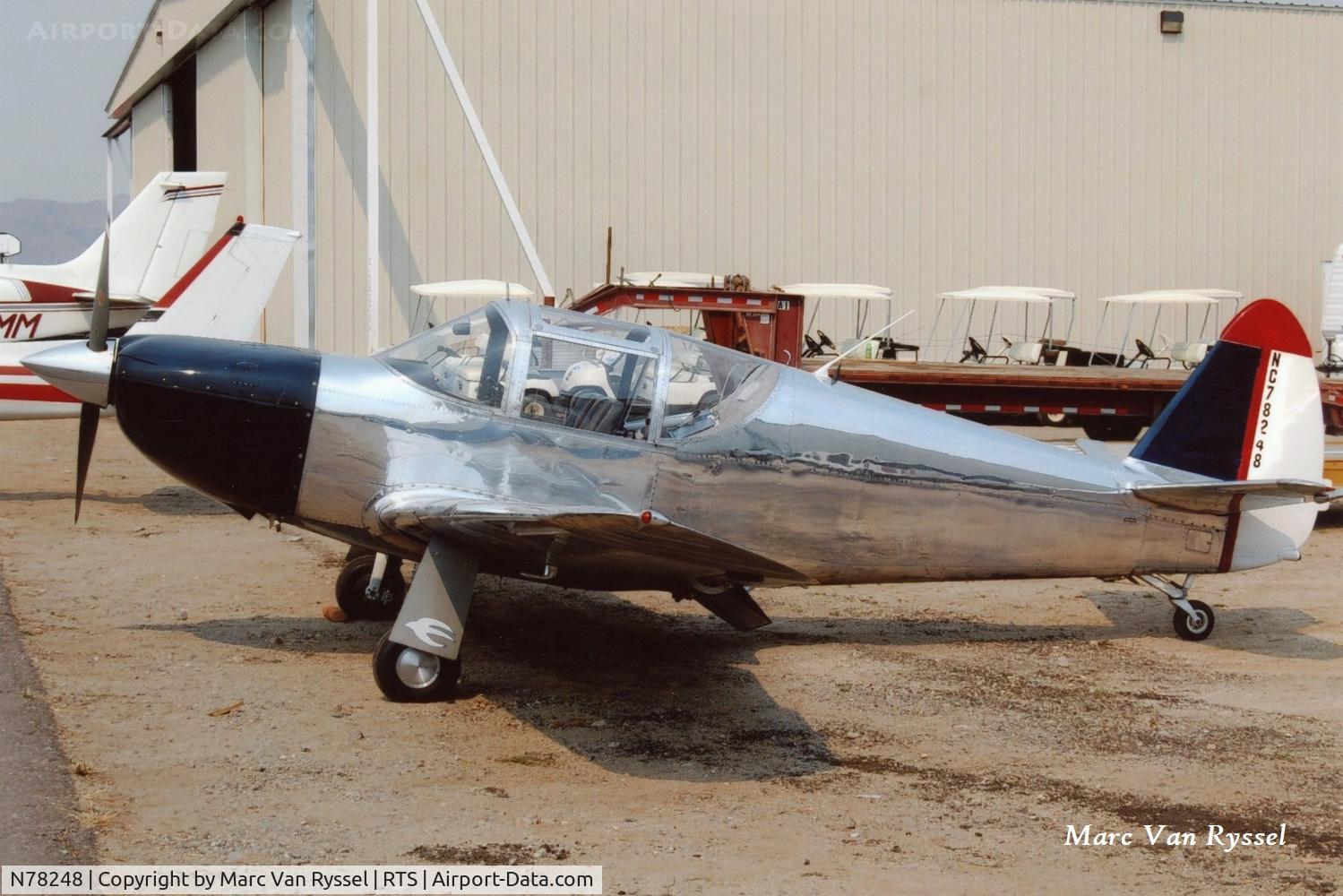 N78248, 1946 Temco GC-1B Swift C/N 2248, At the 2007 Reno Air Races.