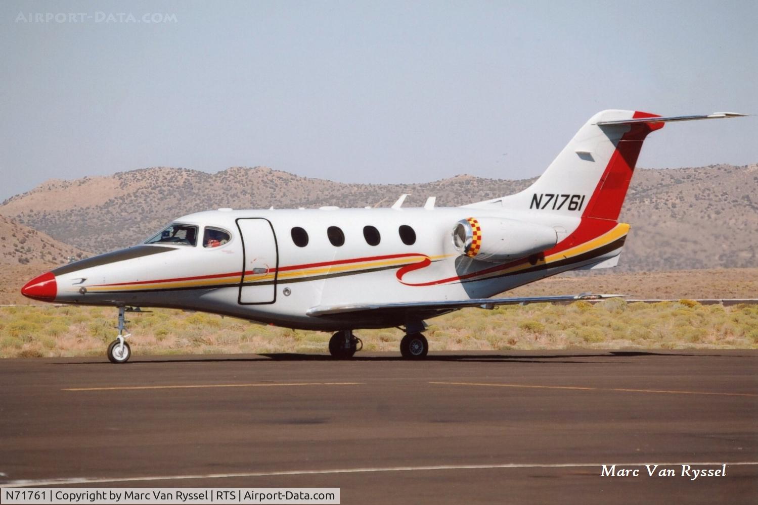 N71761, 2006 Raytheon 390 Premier 1A C/N RB-161, At the 2007 Reno Air Races.