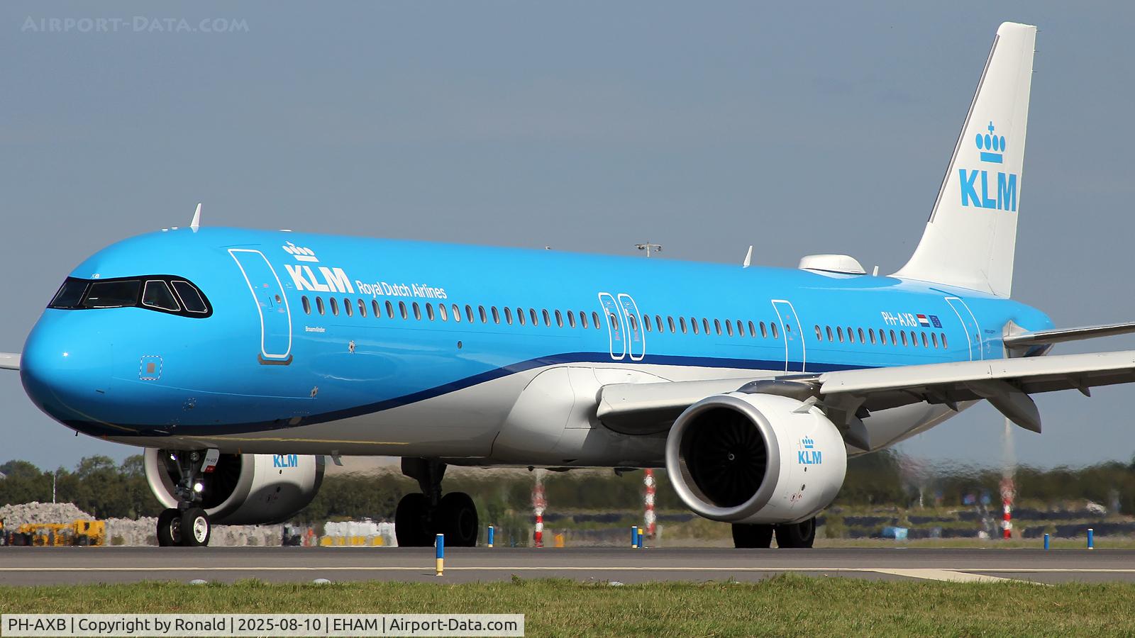 PH-AXB, 2024 Airbus A321-252AX C/N 12144, at spl