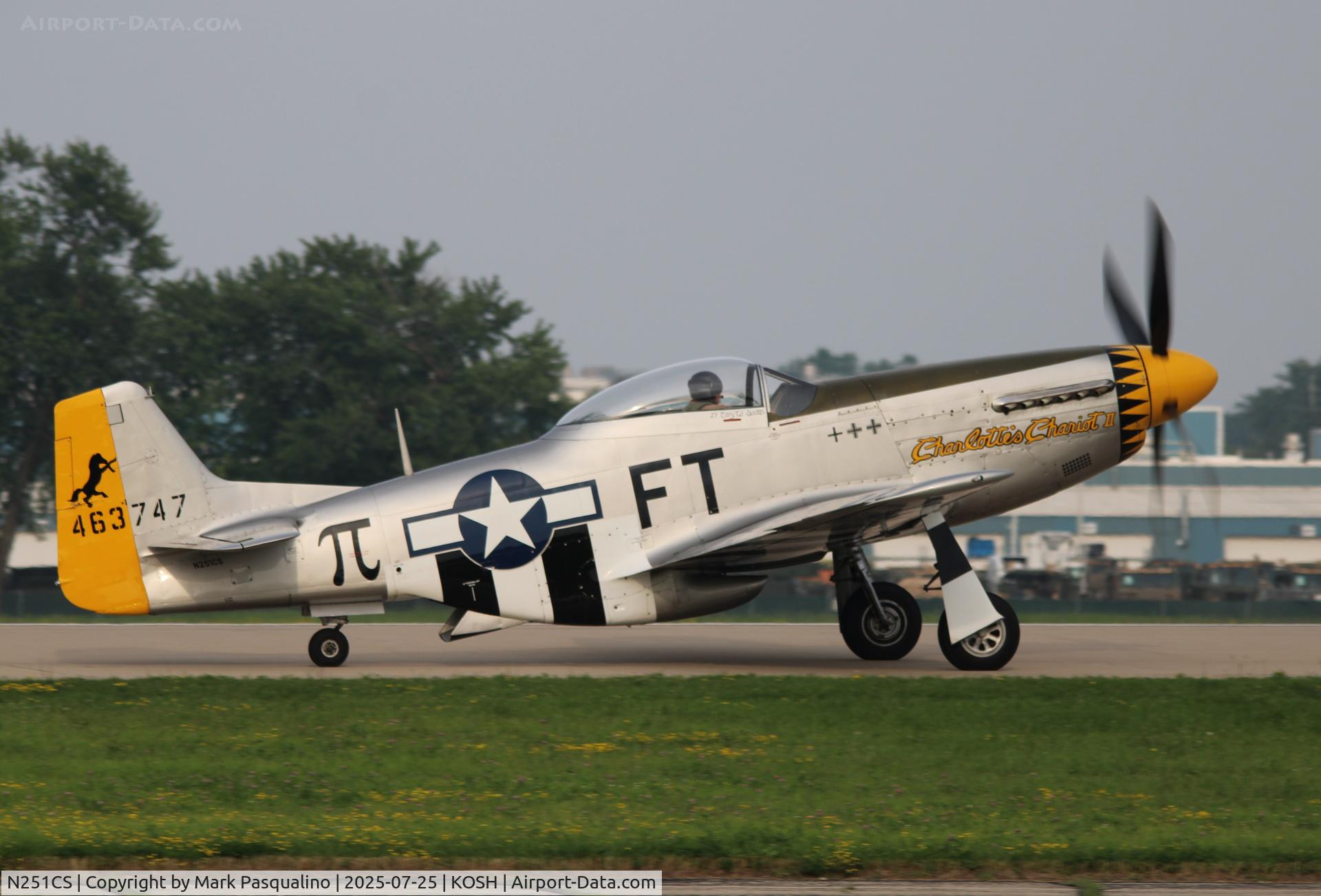N251CS, North American F-51D Mustang C/N 44-74977N, North American P-51D