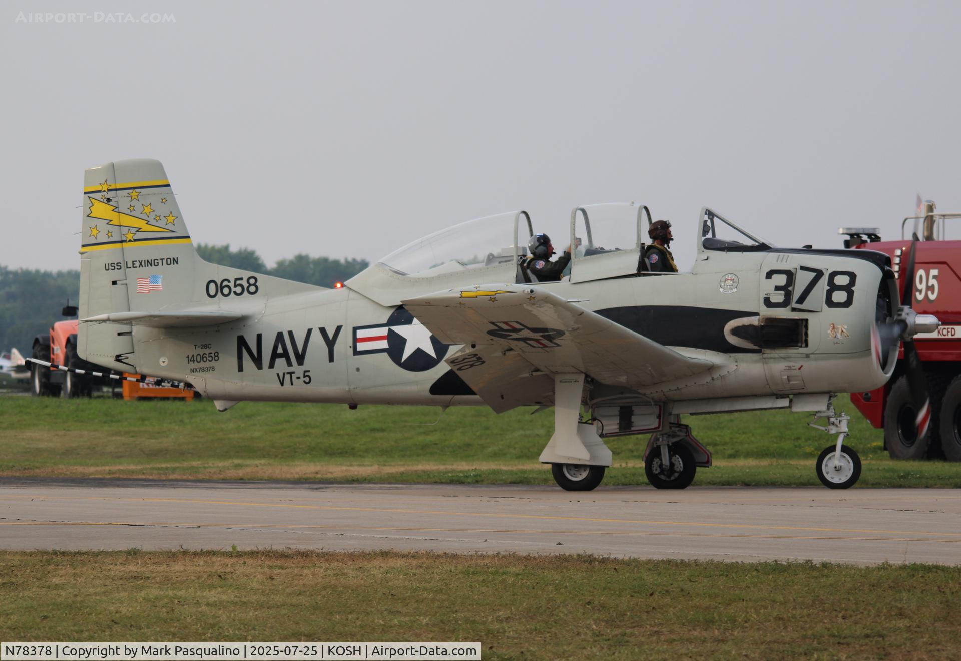 N78378, 1957 North American T-28C Trojan C/N 226-235 (140658), North American T-28C