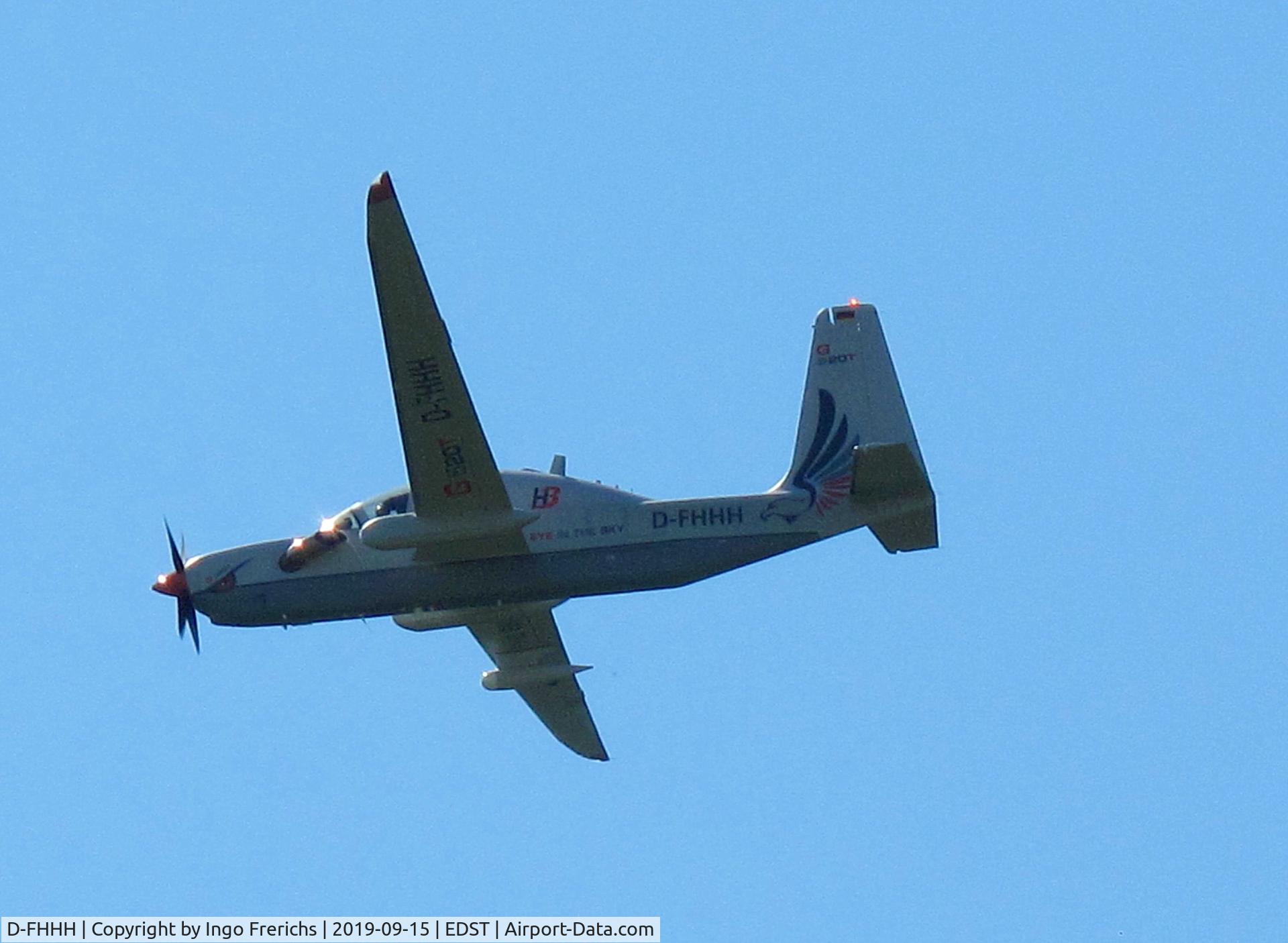 D-FHHH, Grob G-520T Egrett II C/N 10200, Grob G-520T D-FHHH at Hahnweide OTT 2019