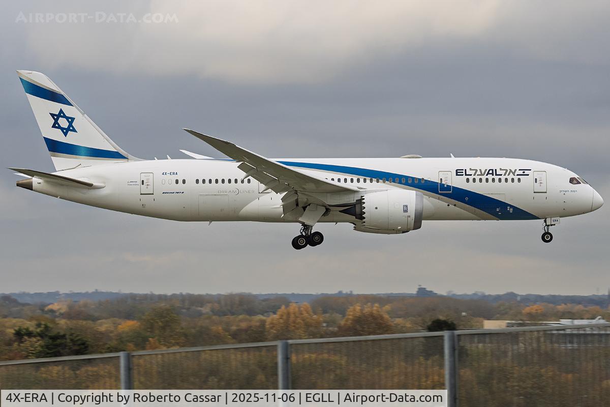 4X-ERA, 2019 Boeing 787-8 Dreamliner C/N 63396, London Heathrow Airport