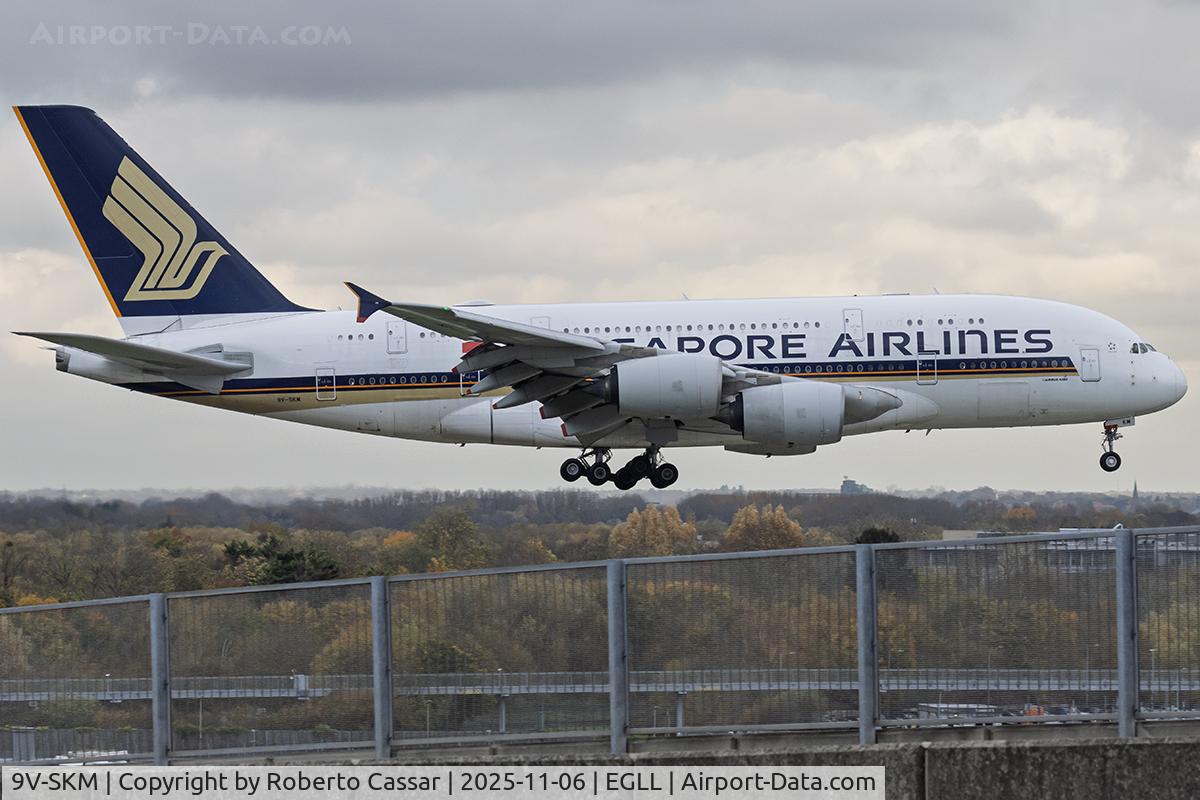 9V-SKM, 2010 Airbus A380-841 C/N 065, London Heathrow Airport