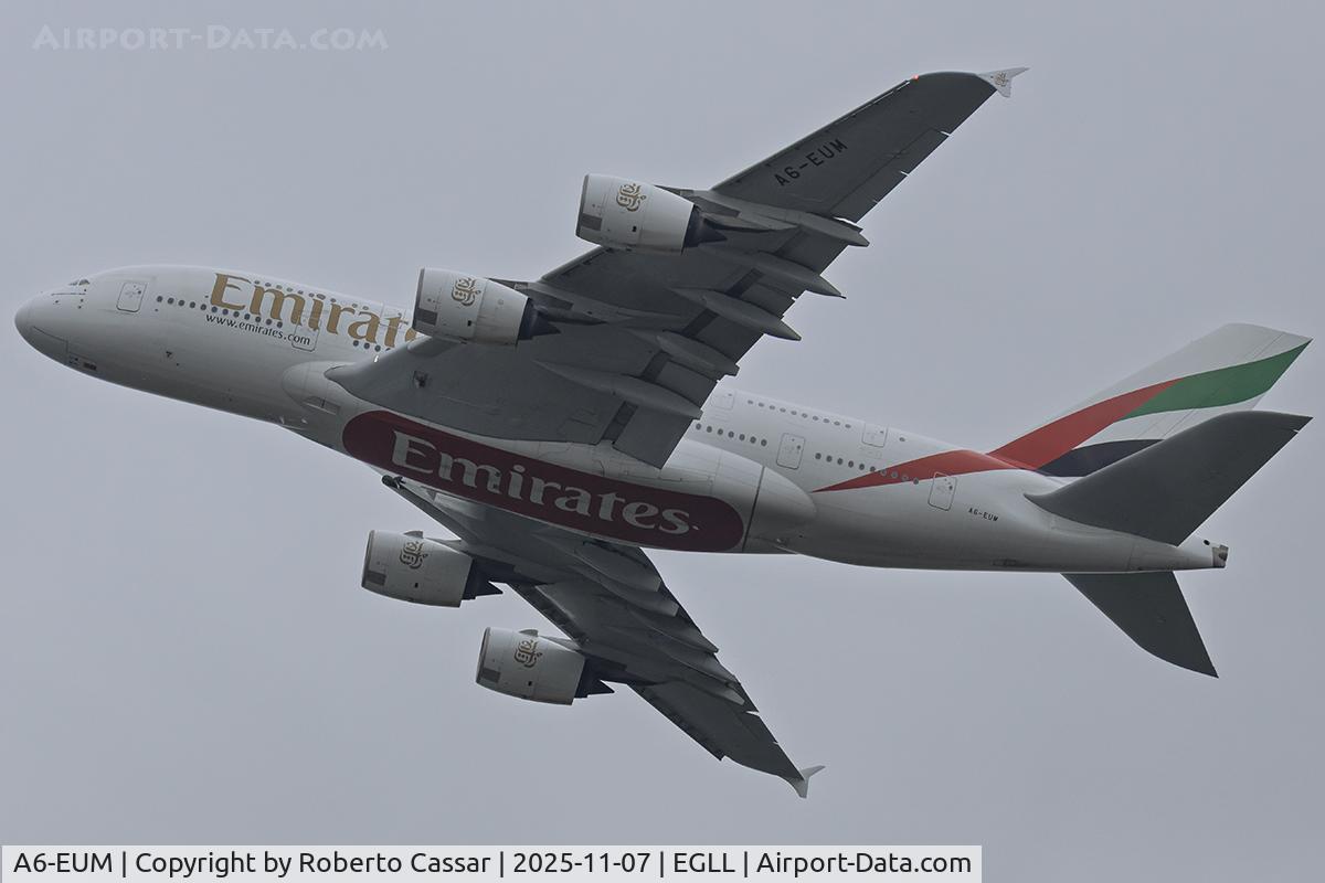 A6-EUM, 2016 Airbus A380-861 C/N 225, London Heathrow Airport