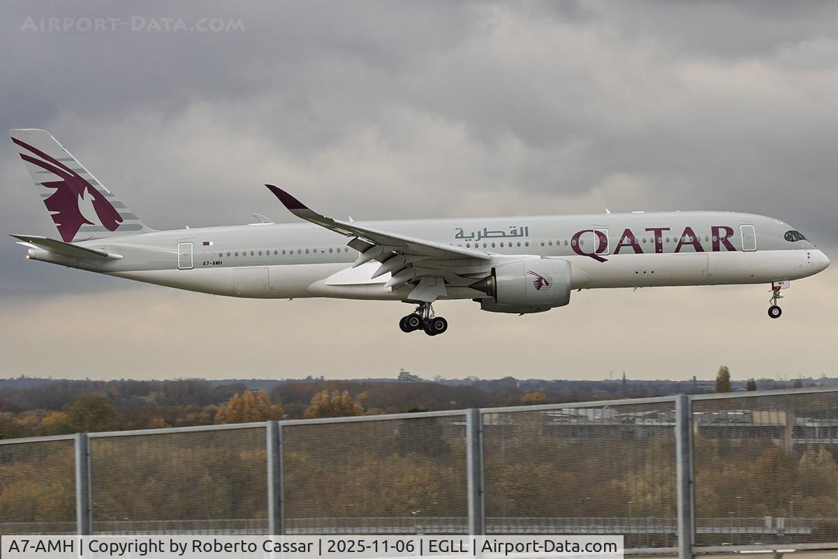 A7-AMH, 2018 Airbus A350-941 C/N 211, London Heathrow Airport