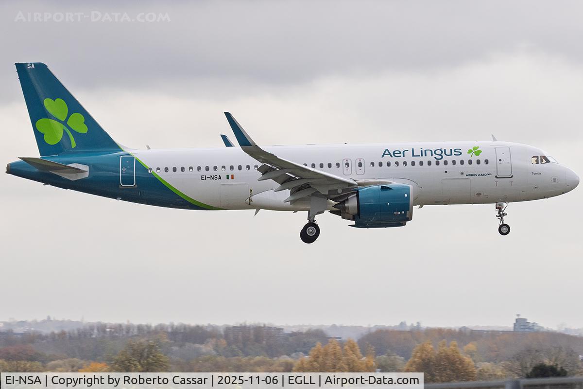 EI-NSA, 2022 Airbus A320-251N C/N 10712, London Heathrow Airport