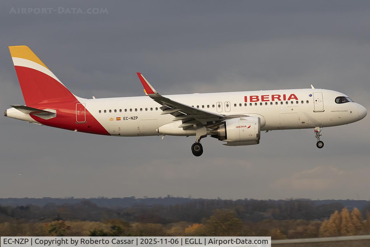 EC-NZP, 2023 Airbus A320-251N C/N 11359, London Heathrow Airport