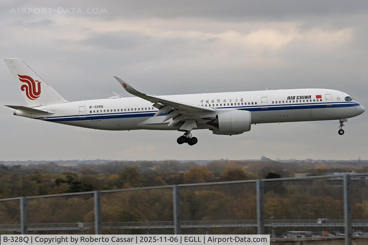 B-328Q, 2021 Airbus A350-941 C/N 537, London Heathrow Airport