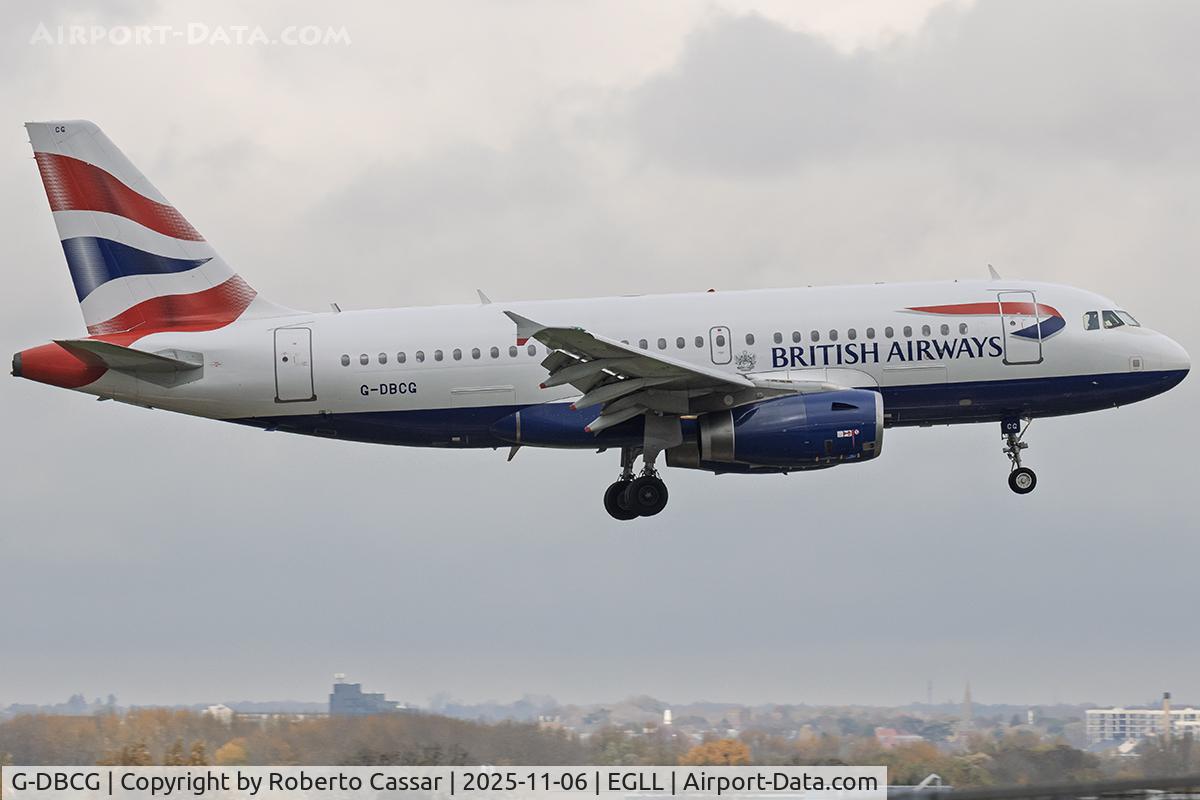 G-DBCG, 2005 Airbus A319-131 C/N 2694, London Heathrow Airport