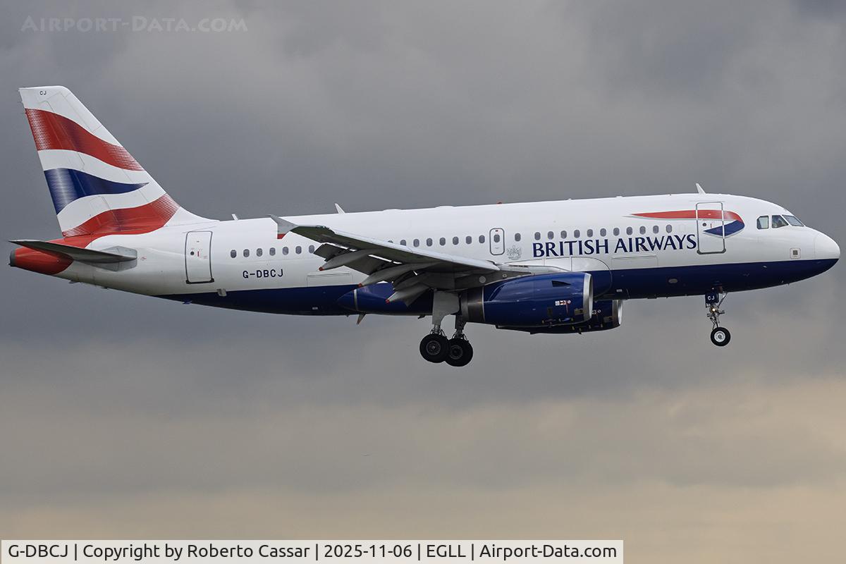 G-DBCJ, 2006 Airbus A319-131 C/N 2981, London Heathrow Airport