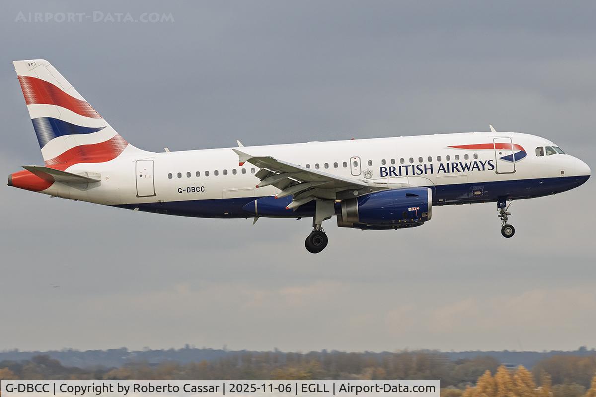 G-DBCC, 2004 Airbus A319-131 C/N 2194, London Heathrow Airport
