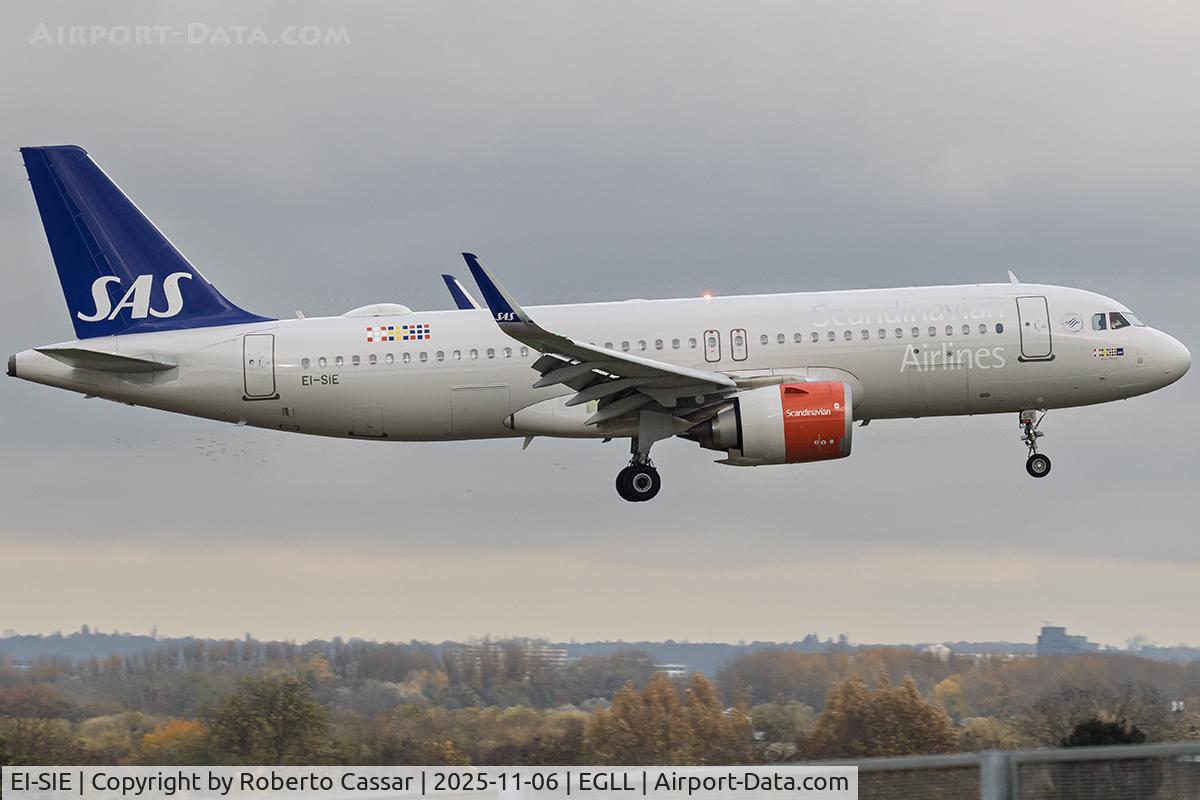 EI-SIE, 2018 Airbus A320-251N C/N 8058, London Heathrow Airport