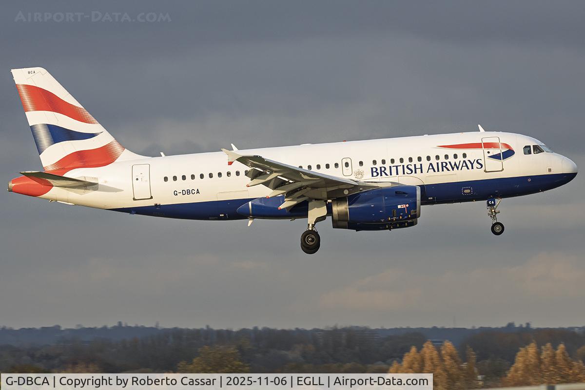 G-DBCA, 2004 Airbus A319-131 C/N 2098, London Heathrow Airport