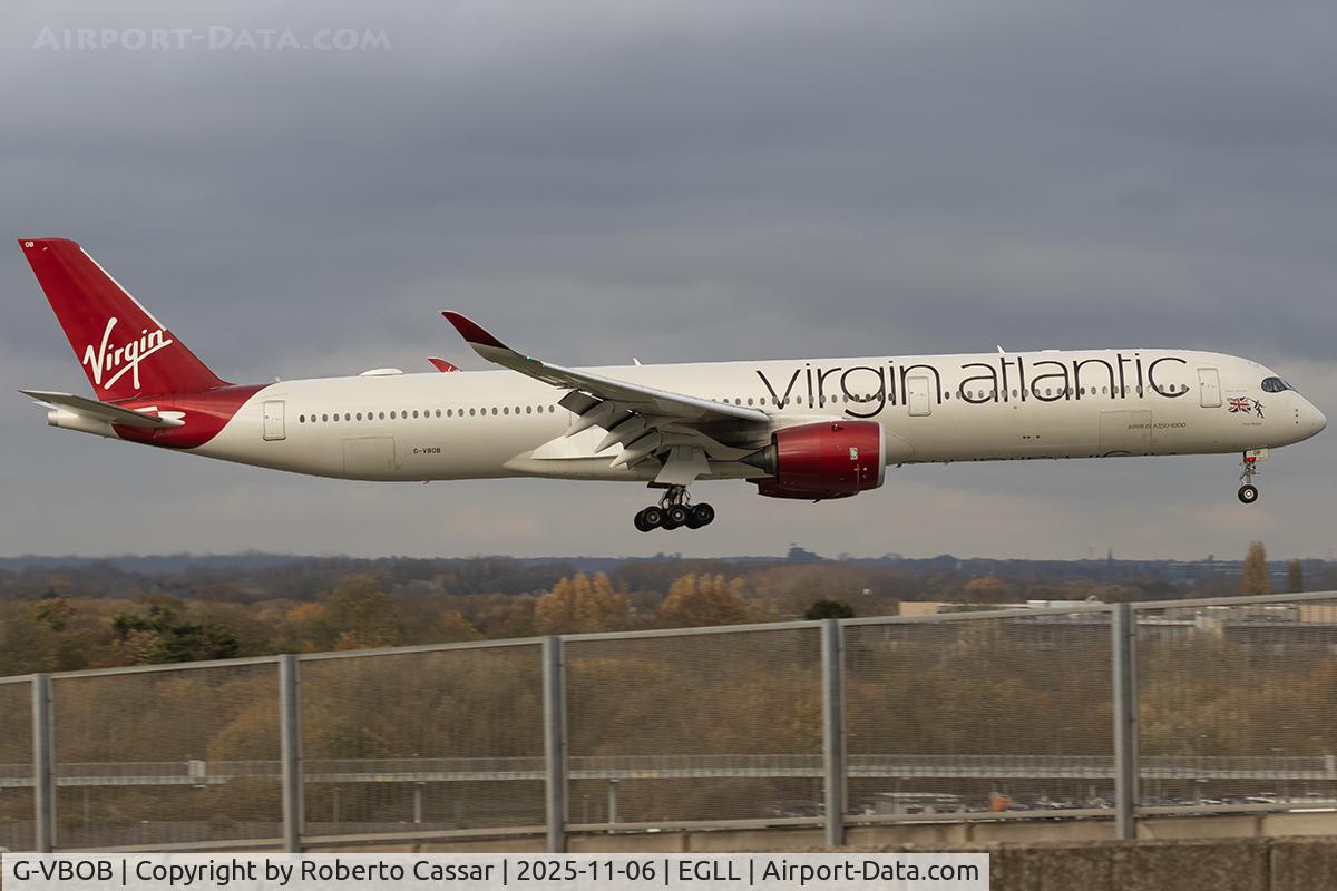 G-VBOB, 2023 Airbus A350-1041 C/N 605, London Heathrow Airport