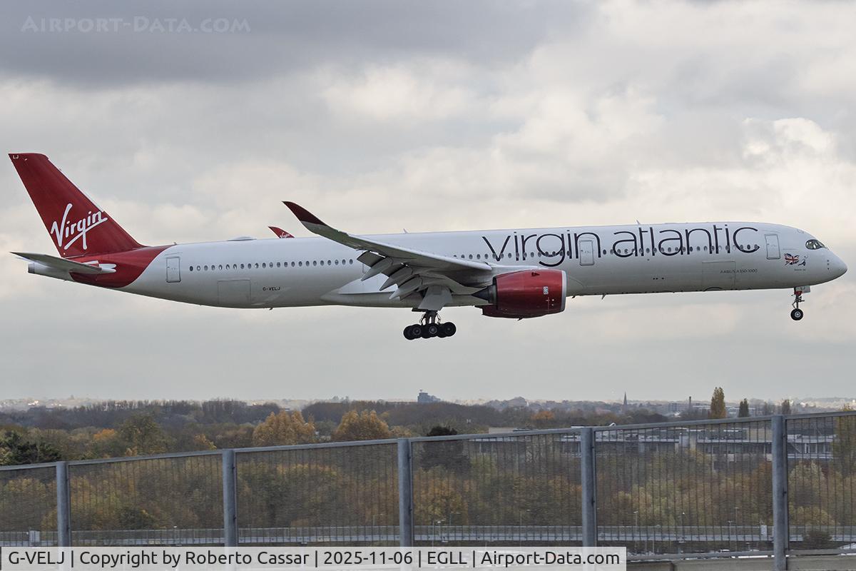 G-VELJ, 2024 Airbus A350-1041 C/N 655, London Heathrow Airport