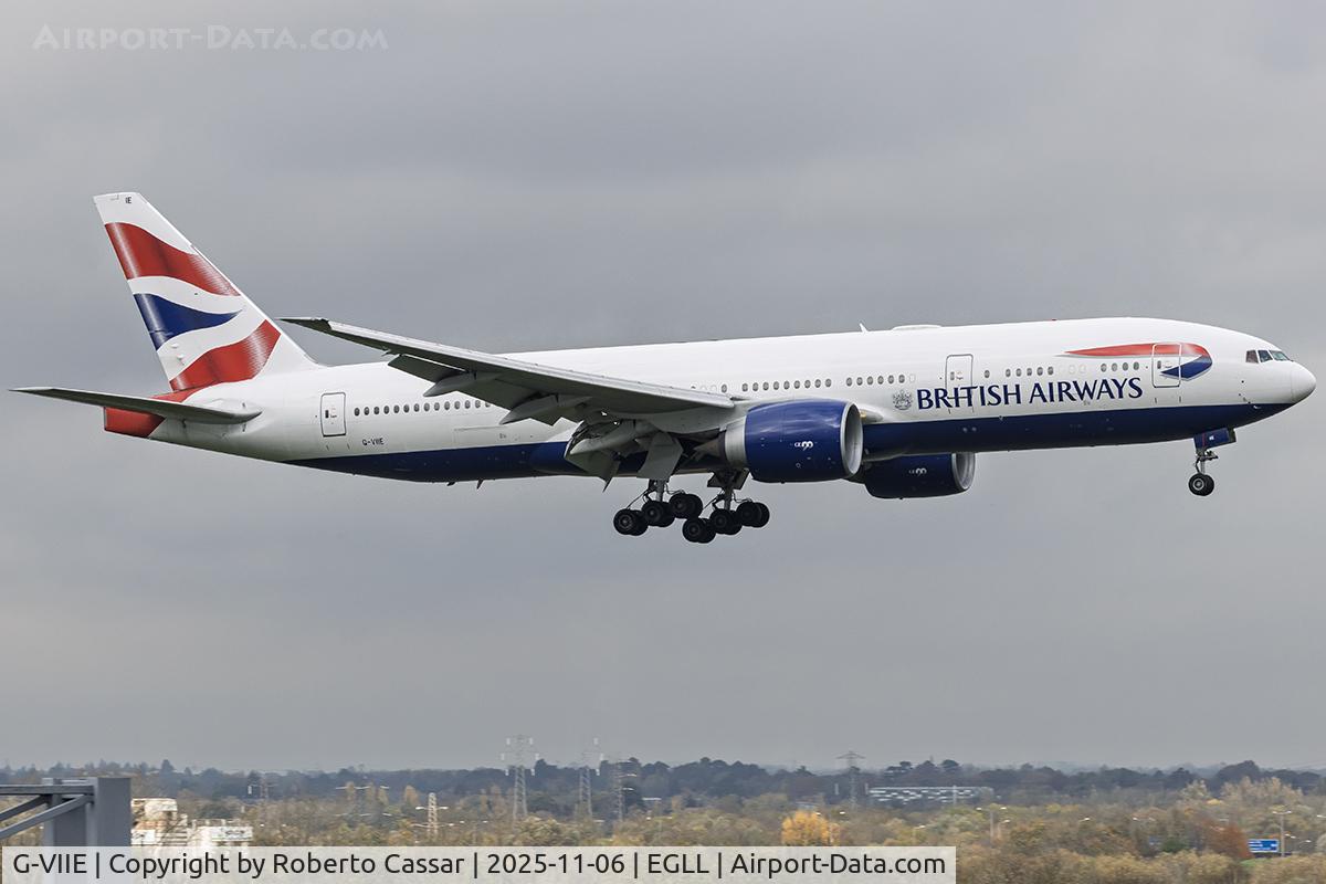 G-VIIE, 1997 Boeing 777-236 C/N 27487, London Heathrow Airport
