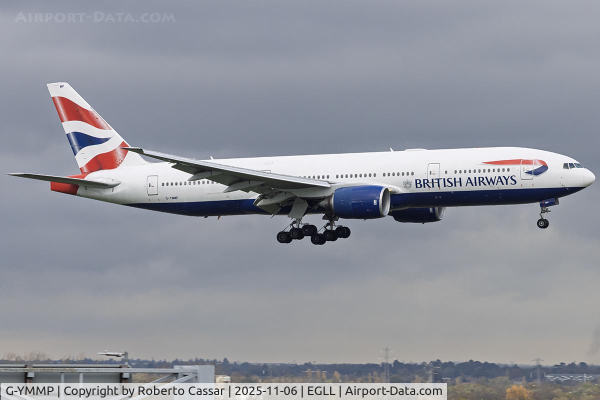 G-YMMP, 2001 Boeing 777-236 C/N 30315, London Heathrow Airport