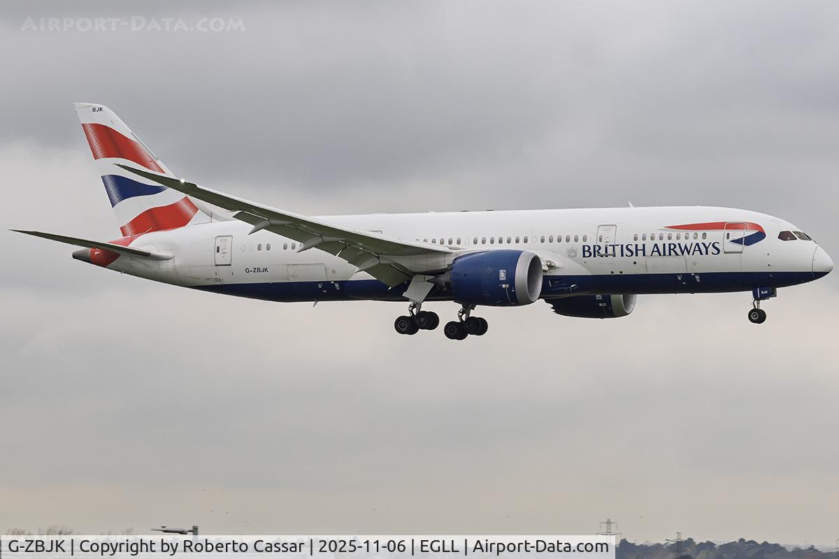 G-ZBJK, 2018 Boeing 787-8 Dreamliner C/N 60630, London Heathrow Airport