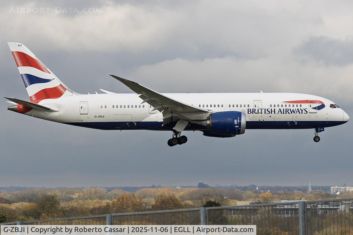 G-ZBJI, 2017 Boeing 787-8 Dreamliner C/N 60626, London Heathrow Airport