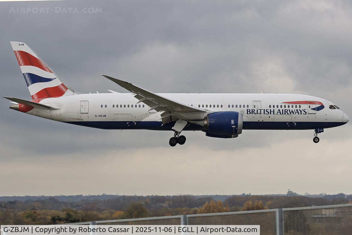 G-ZBJM, 2018 Boeing 787-8 Dreamliner C/N 60631, London Heathrow Airport