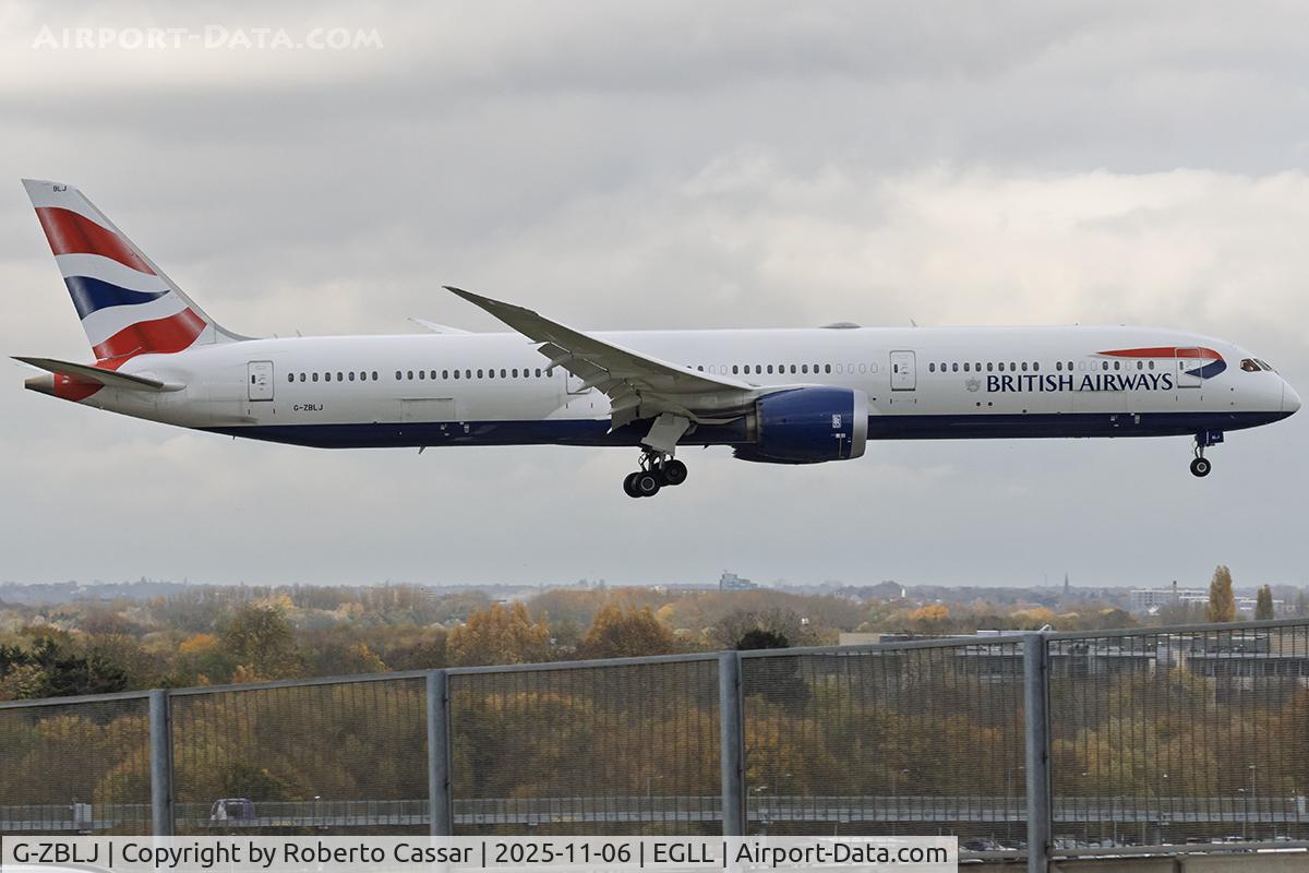 G-ZBLJ, Boeing 787-10 Dreamliner Dreamliner C/N 60636, London Heathrow Airport