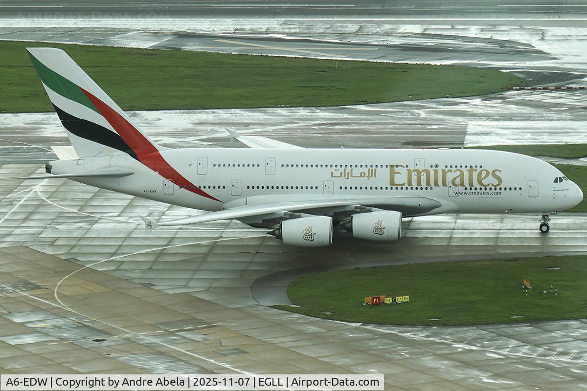 A6-EDW, 2012 Airbus A380-861 C/N 103, London Heathrow Airport