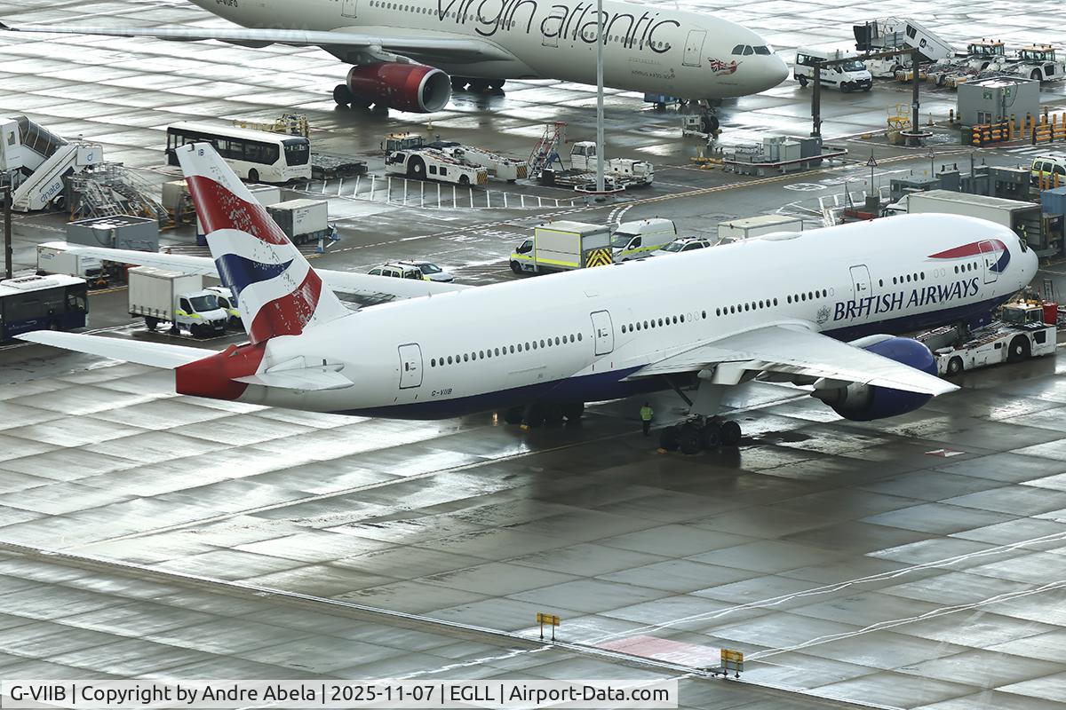 G-VIIB, 1997 Boeing 777-236 C/N 27484, London Heathrow Airport
