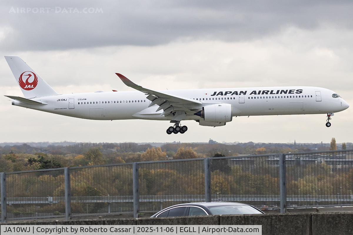 JA10WJ, 2025 Airbus A350-1041 C/N 729, London Heathrow Airport