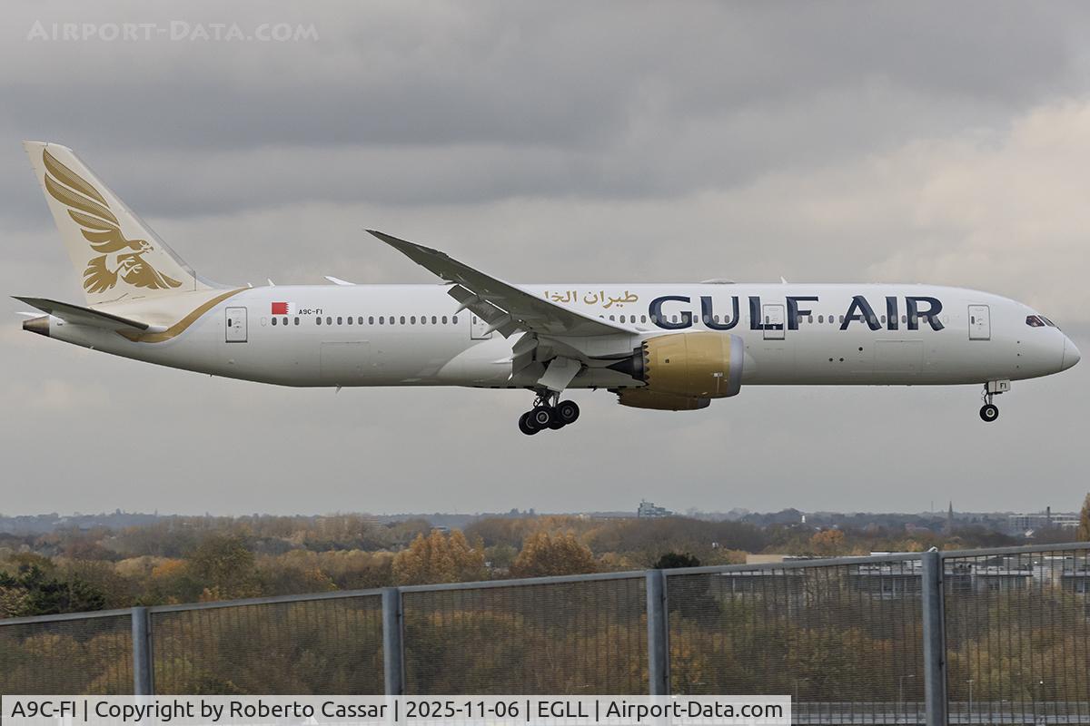 A9C-FI, 2020 Boeing 787-9 Dreamliner C/N 40601, London Heathrow Airport