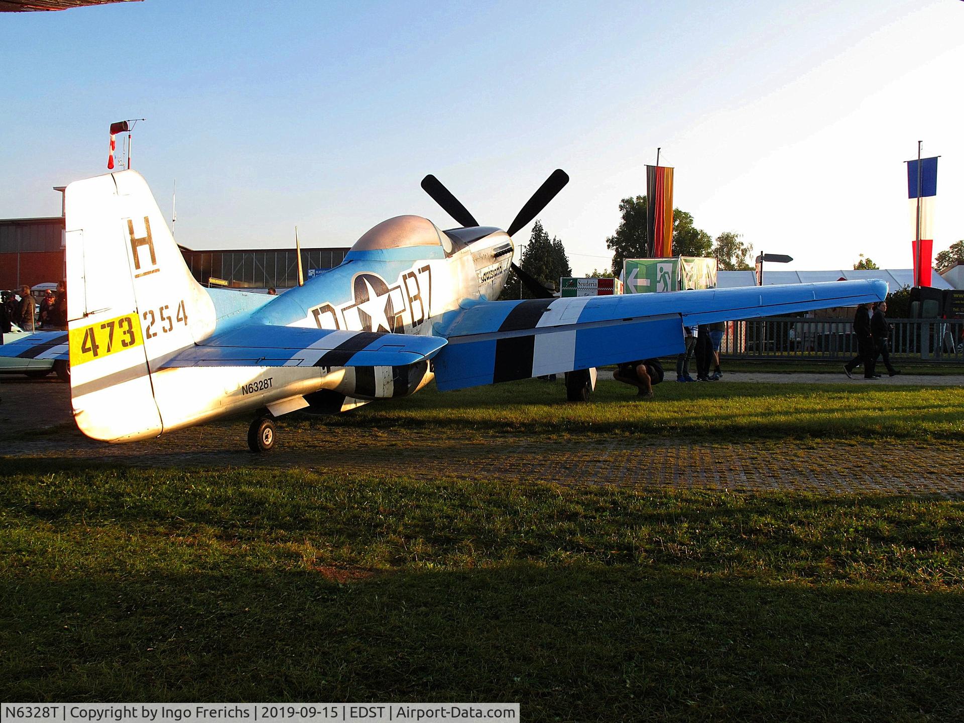 N6328T, 1944 North American P-51D Mustang C/N 122-39713 (44-73254), P-51D Mustang 