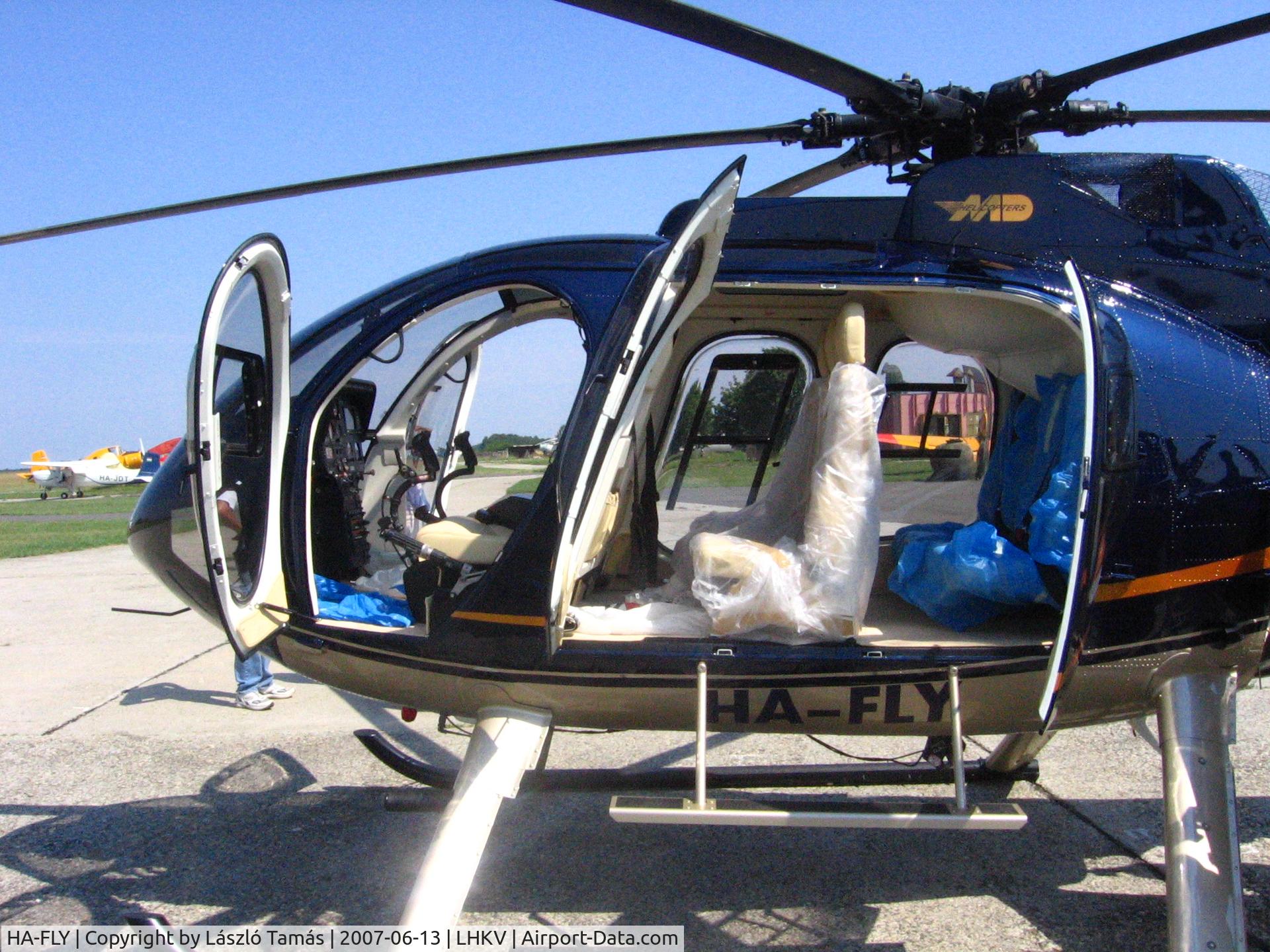 HA-FLY, MD Helicopters 600N C/N RN055, MD600N at Kaposújlak airfield...