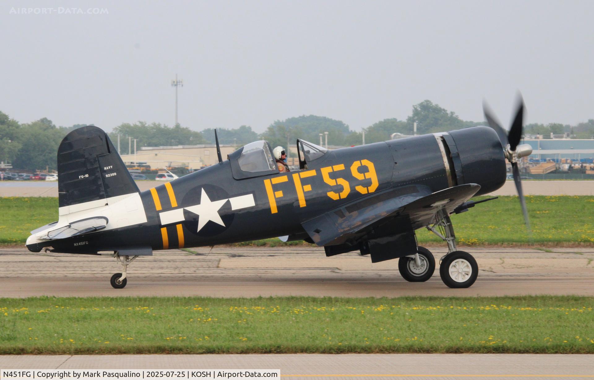 N451FG, 1945 Goodyear FG-1D Corsair C/N 3660, Goodyear FG-1D